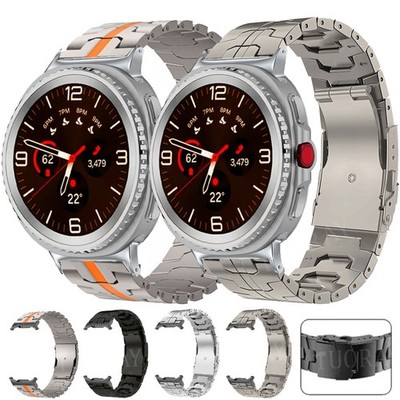 Luxus Titan Armband für Samsung Galaxy Watch 8 40/44mm/8 Classic 46mm/Ultra 2025
