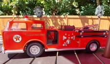 Vintage 1964 Texaco Fire Chief Truck AMF Wen-Mac 517 Pressed Steel w/ Box