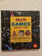Math Games Lab for Kids: Shapes, Puzzles and Games Hands-on Activities Learning