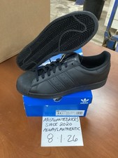 DS 2022 Adidas Superstar Low Triple Black Men  s Sz 11.5