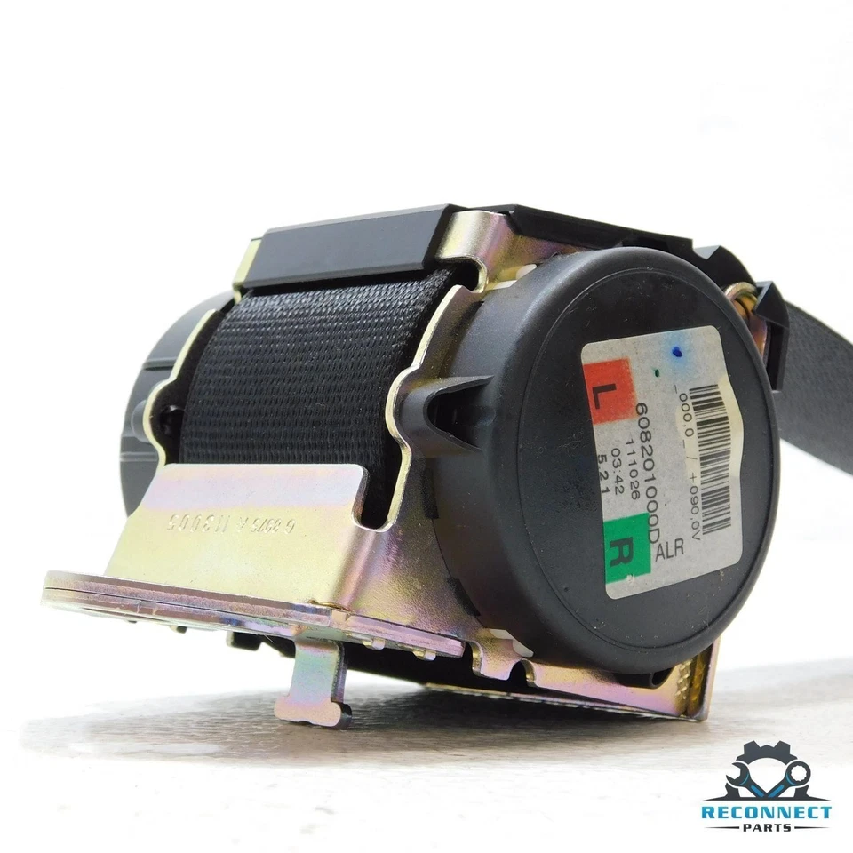 08-13 BMW 335i M3 E92 Conjunto de retractor de cinturón de seguridad trasero conductor o pasajero OEM Foto 2 de 4