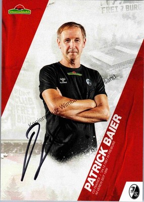 Original autograph Patrick Baier SC Freiburg // autograph signed signe 303840