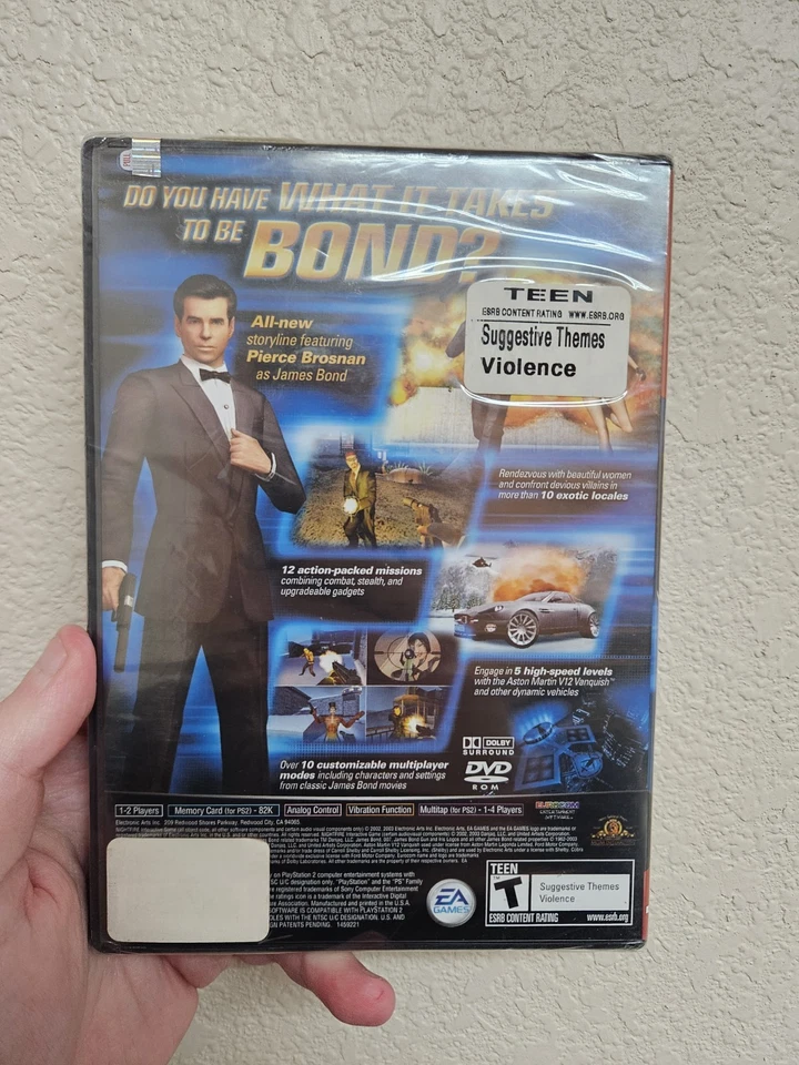 007: Nightfire Sony PlayStation 2, 2002, GREATEST HITS **BRAND NEW/SEALED** - Image 2 of 4