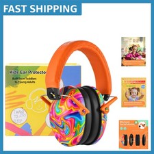 Colorful Ear Muffs for Kids - Lightweight Hearing Protection with Comfort Fit