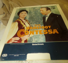 The Barefoot Contessa RCA Selectavision VideoDisc CED