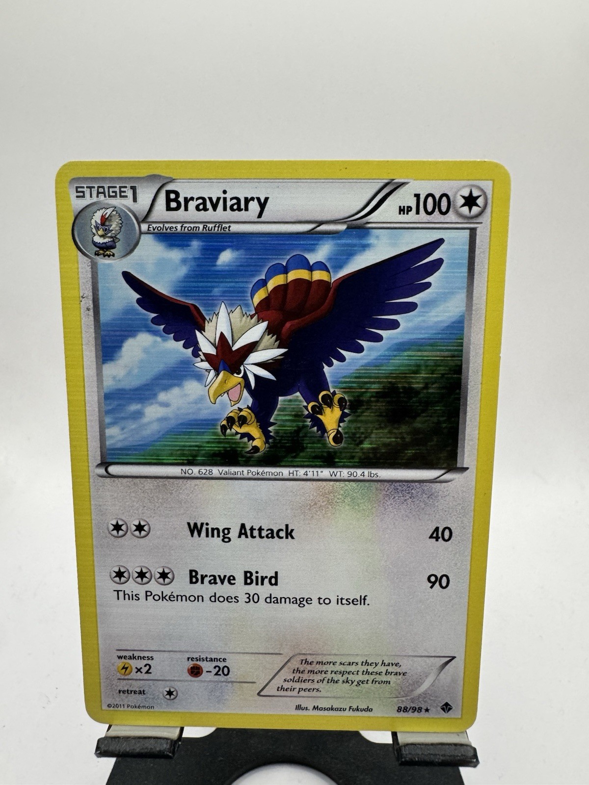 Braviary #88/98 Holo Emerging Powers