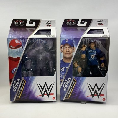 WWE Elite John Cena Collector's Edition Lot of 2 Last Time is Now + Invisible