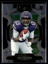 2025 Panini Select Concourse Football #64 Tai Felton Rookie RC