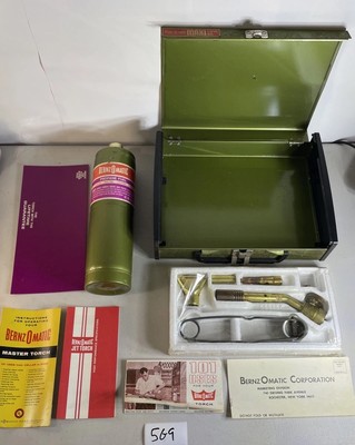 Bernz O Matic Propane Maxi Torch Kit 95th Anniversary Burner TX