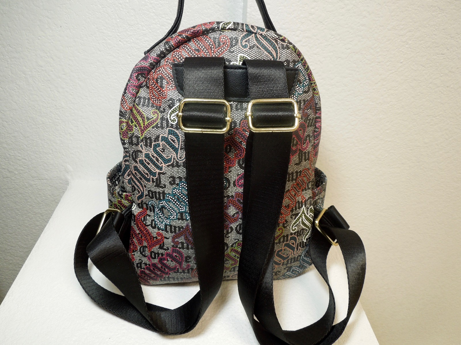 Juicy Couture Mini Backpack Multi Compartments Ad… - image 9