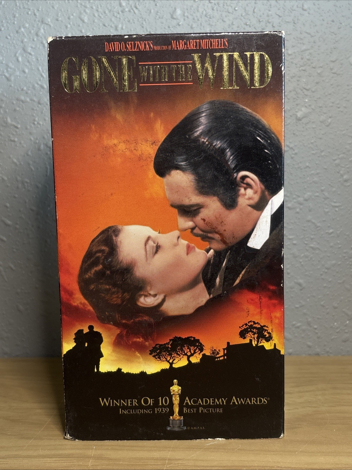 Gone With the Wind (1939) VHS Movies 1998 2 Tape Set Good Condition