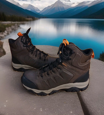 MERRELL WORK Men's Phaserbound 2 Mid Carbon Fiber Toe Waterproof Work Boot 8.5M