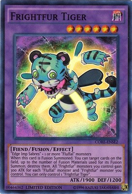 Frightfur Tiger - CORE-ENSE2 - Super Rare - Limited Edition - Near Mint