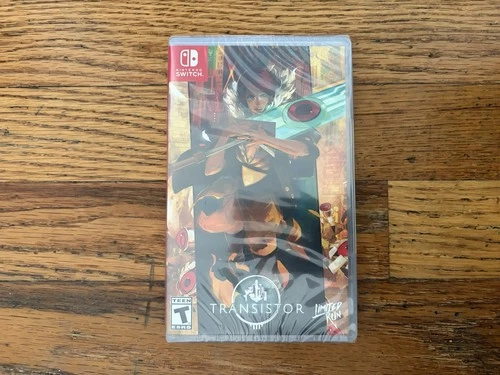 Transistor Nintendo Switch Limited Run Games ESRB Brand New Sealed