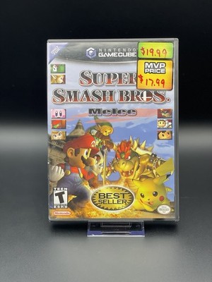 Super Smash Bros. Melee (Nintendo Gamecube) Complete CIB TESTED Fast Ship READ