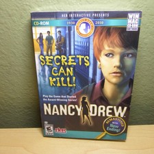 Nancy Drew: Secrets Can Kill (Windows/Mac, 2010) CD-ROM Brand New Sealed