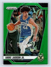 2024-25 Panini Prizm #52 Andre Jackson Jr. Prizms Green