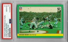 1984 Fleer Team Action #7 - Chicago Bears (Walter PAYTON) - PSA 10+ HOF - pop 11