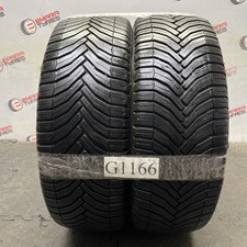 2x 195 55 R16 91H XL MICHELIN Cross Climate , Tread 5.0/4.6mm(G1166) Tested