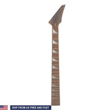Electric Guitar Neck Maple 24 Fret 25.5 inch Rosewood Fretboard Bolt on Handmade