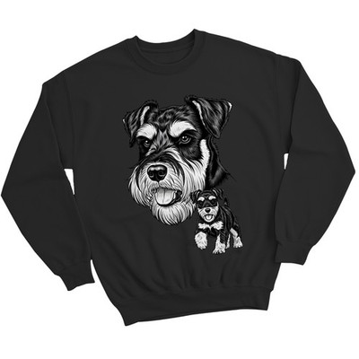 Miniatur Schnauzer Unisex Sweatshirt Hundeliebhaber Geschenk