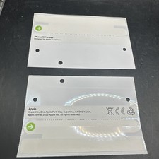 10PCs 5Set Package Box Seal Sticker For Apple iPhone 15 Pro Max Sealing Wrap