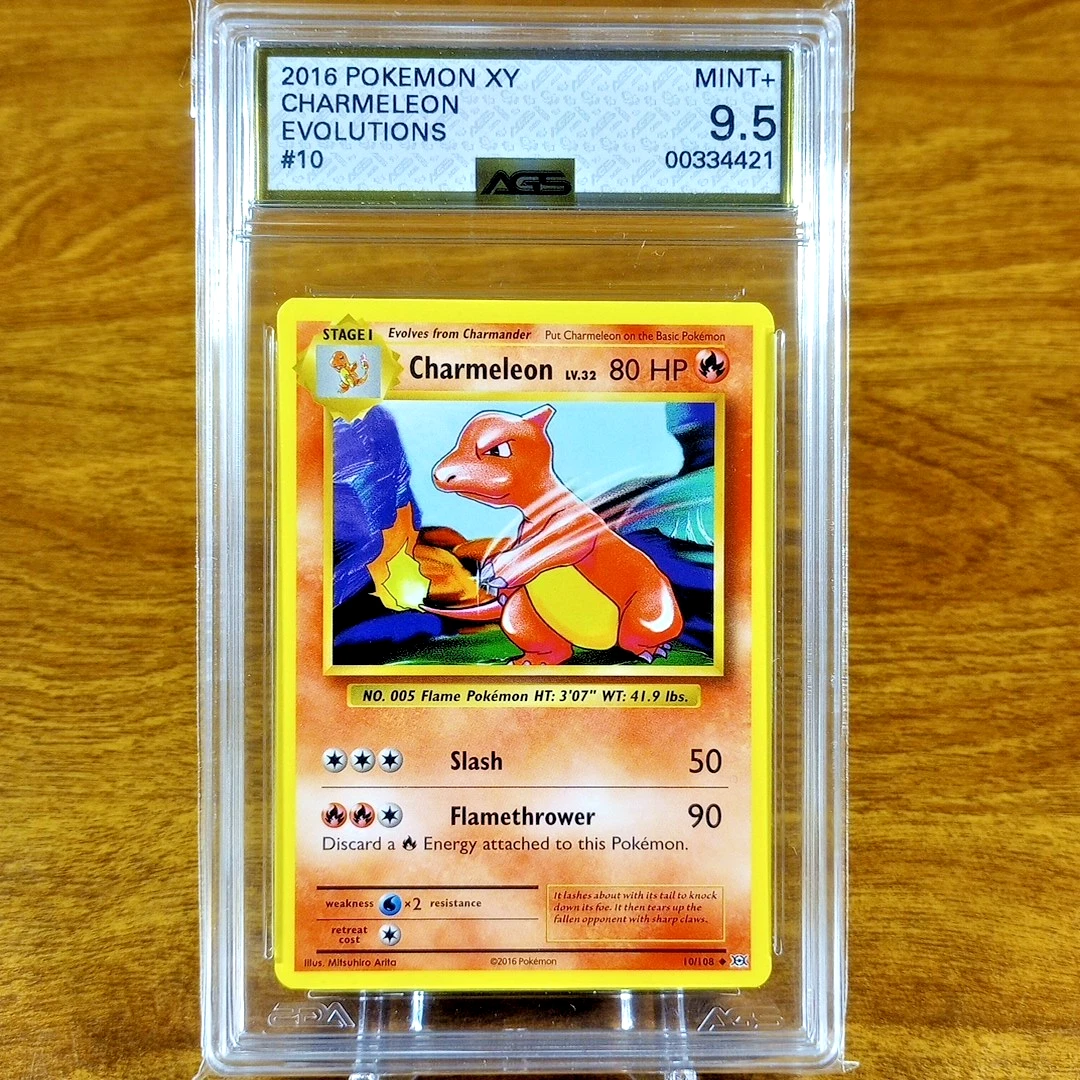 Charmeleon Pokémon TCG Grade 9.5 Individual Collectible Card Game