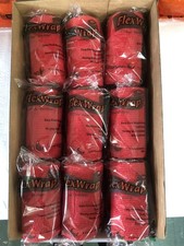 12 Rolls Bandage Self Adhesive Wrap 4 Inch x 5 Yards Tape Red Equine Vet