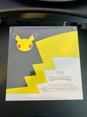 Pokemon TCG: Celebrations Pokemon Center Elite Trainer Box NEW SEALED  820650809866| eBay