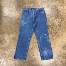 Vintage Oshkosh Distressed Jeans Size 32x29 Straight Leg