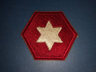 World War II US Army 6th ARMY Old Version Patch — photo 1