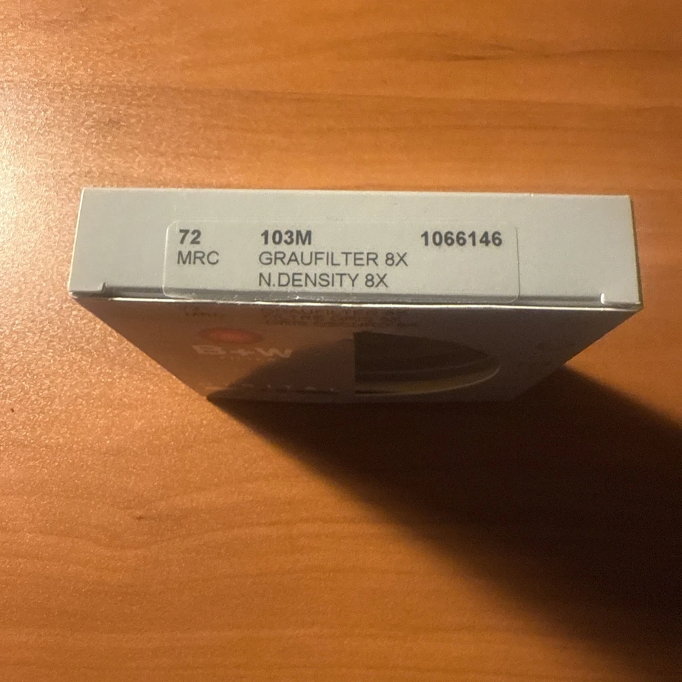 B+W 72 MRC 103 ND 0,9-3 BL 8x Filter - Image 3 of 4