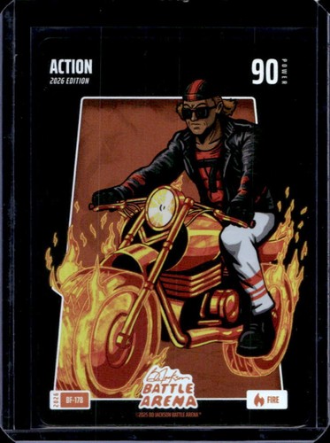 2026 Bo Jackson Battle Arena Action Jackson Holliday Fire #BF-178 Orioles