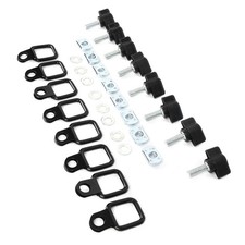 Hard Top Quick Removal Fastener Kit Thumb Screw Nut TieDown DRing Fit For 