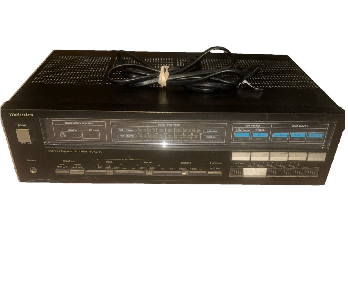 Technics SU-Z750 Stereo Integrated Amplifier 365 Watts Tested