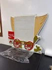 #347 Vintage Coca-Cola Wagon Menu Board Sign 35x29 Display w/ NOS Letter Set