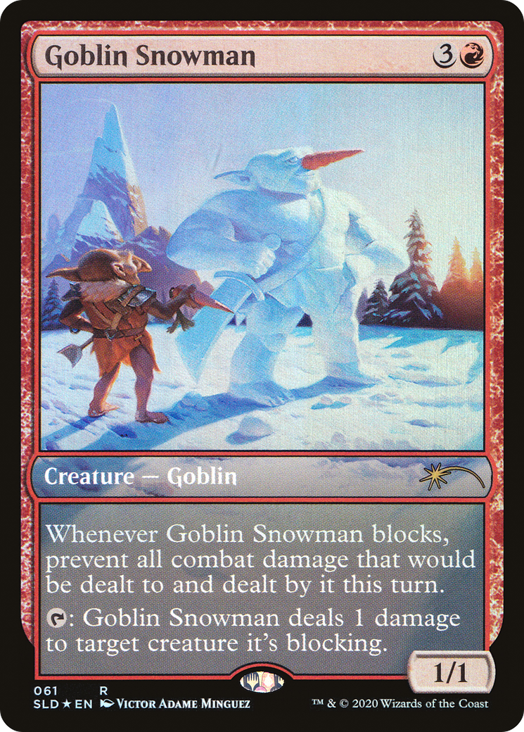 MTG Goblin Settler FOIL 4枚セット SLD MTG Goblin Settler FOIL 4枚セット SLD マジック：ザ