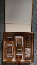 Bath Body Works 3-PC GIFT SET Warm Vanilla Sugar Body Mist Lotion Shower Gel