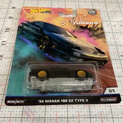 Hot Wheels Nissan 180SX Type X 3台セット MATTEL HOT WHEELS STREET TUNERS '96 NISSAN 180SX TYPE X 3/5