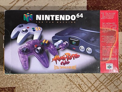 Nintendo 64 Atomic Purple Console -BOX ONLY- 722627003034| eBay