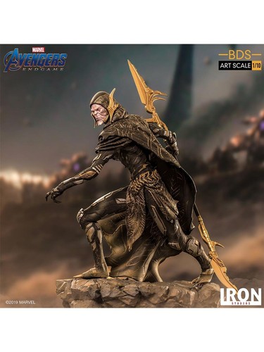 IRON STUDIOS AVENGERS ENDGAME CORVUS GLAIVE 1/10 SCALE FIGURE STATUE BLACK ORDER - Picture 16 of 19