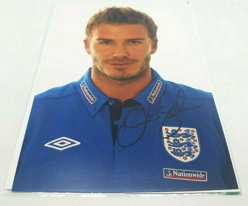 David Beckham Signed Photo with Certificate of Authenticity - Picture 2 of 8