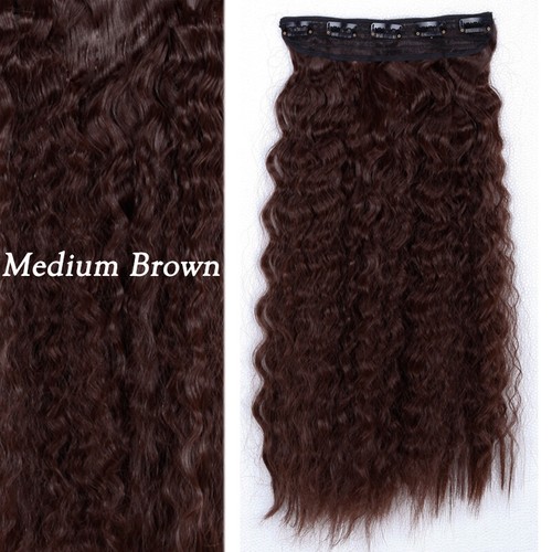 17 24 26 30 inch long Straight wavy as Remy Human Hair Piece Hair Extensions LKK - Picture 50 of 51