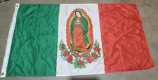 Our Lady Of Guadalupe Flag 3' X 5' Indoor Outdoor Virgin Mary Banner VERSION 2 