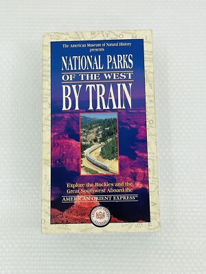 National Parks of the West By Train (VHS, 1996, 2-Tape Set  
