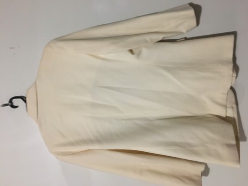 Saks Fifth Avenue The Works Size 14 Cream Suit Jacket Blazer Women Stylish - Picture 9 of 9