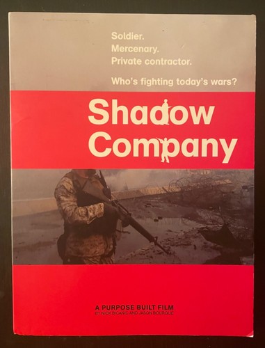 Shadow Company - A Purpose Built Film - DVD - by Nick Bicanic and Jason Bourque