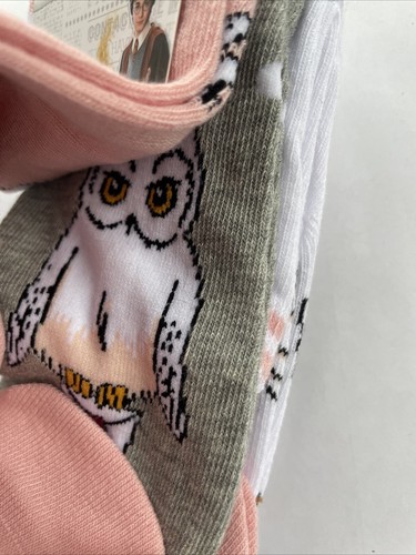 NEU Harry Potter Socken 3 Paar Gr. 35 36 37 38 HEDWIG HOGWARTS - Bild 3 von 5