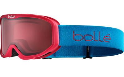 BOLLE Skibrille Snowboard brille INUK Schneebrille 2025 red blue matte/vermillon