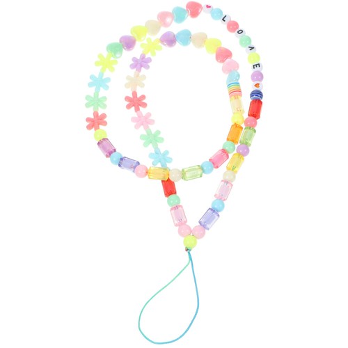 Phone Charm Beaded Phone Strap Charm Bohemian Phone Chain Anti-lost Lanyard - 第 4/12 張圖片